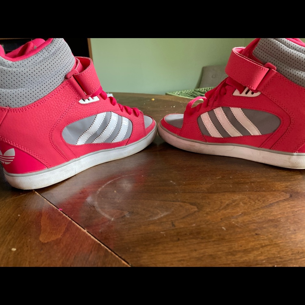 Adidas Neo hidden wedge sneakers size 9 - Picture 11 of 13